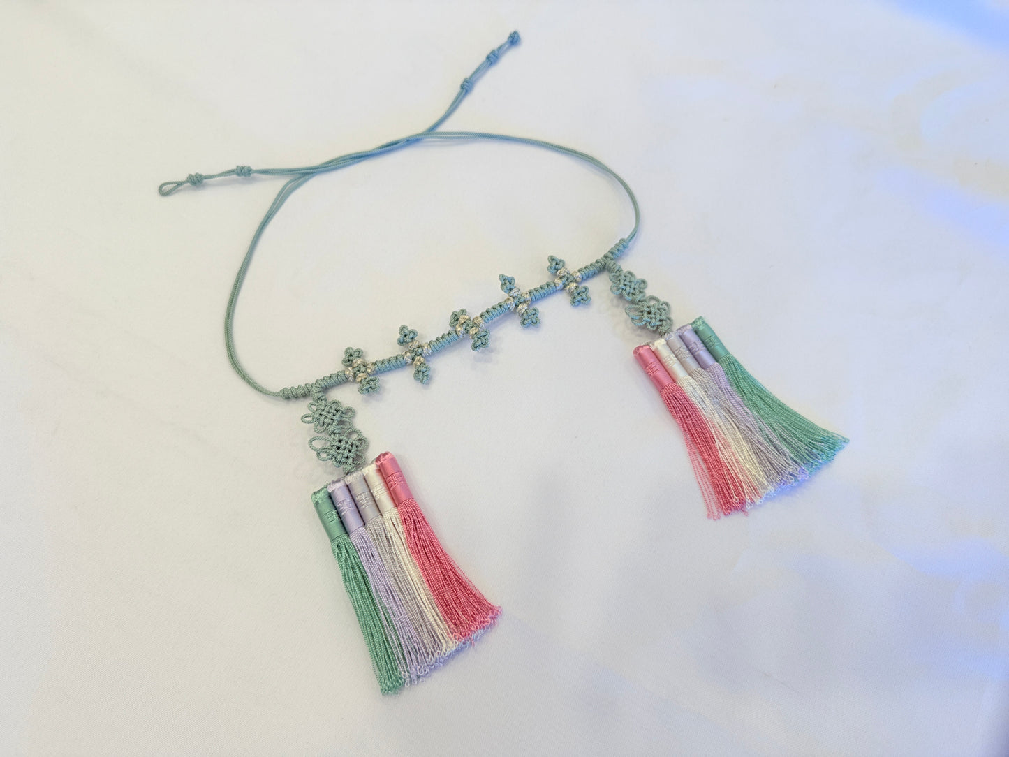 Knot Tassel Sage Green Doltti (Copy)