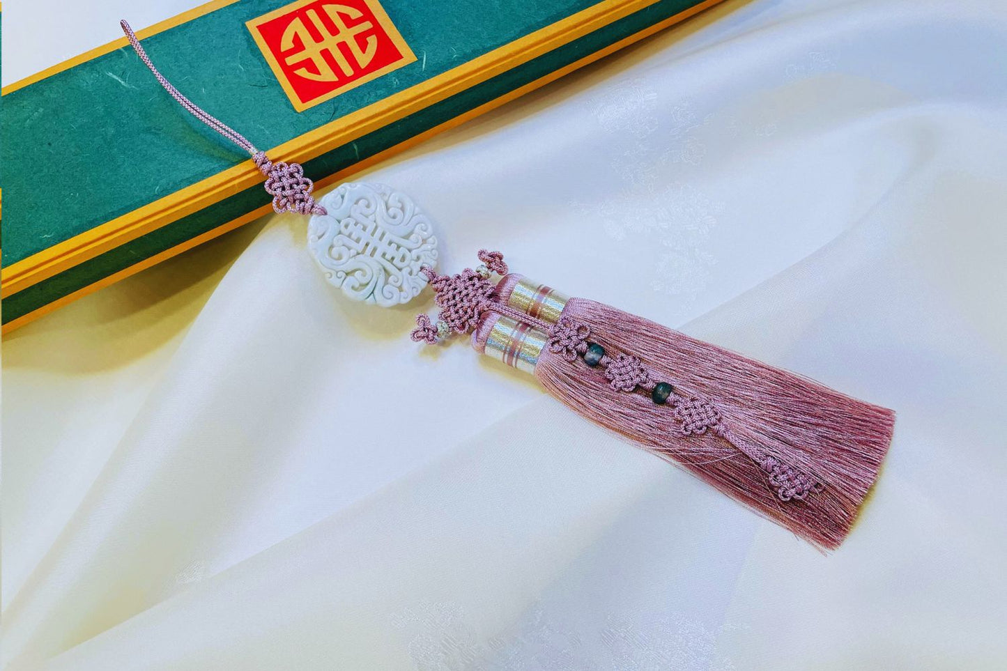 Cloud Norigae (Rose Pink)