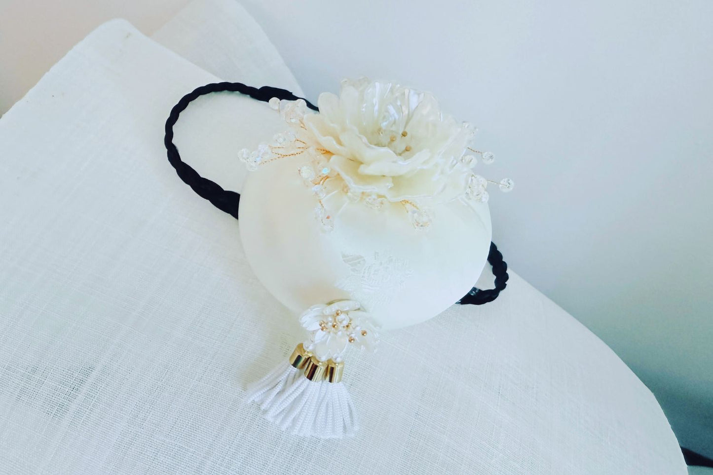Flower Jokduri Traditional Korean Coronet 1