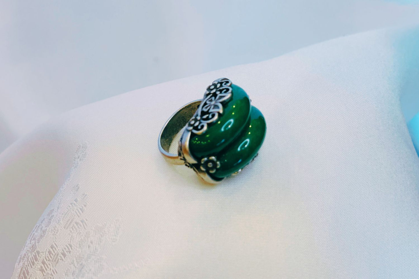 Adjustable Jade Ring