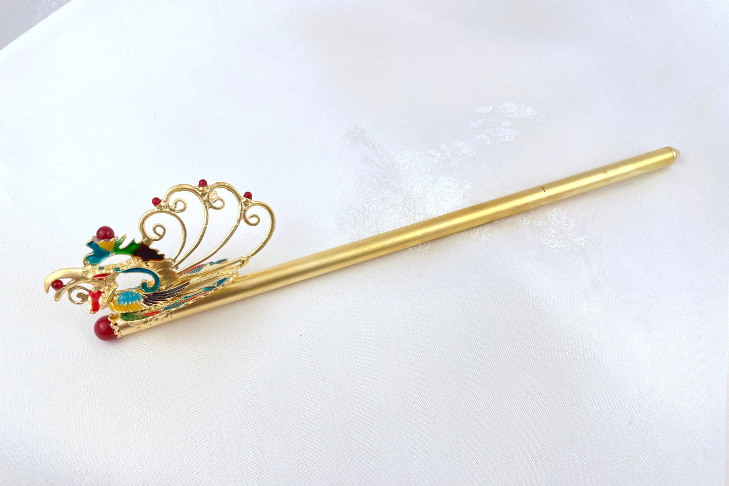 Golden Hour Traditional Korean Hair Pin Ornament
