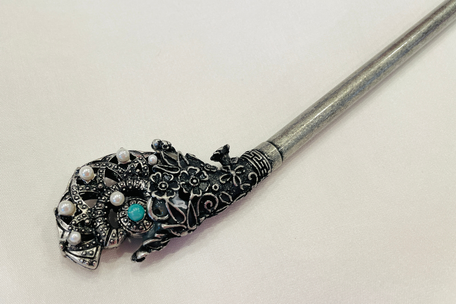 Jade best sale hair pins