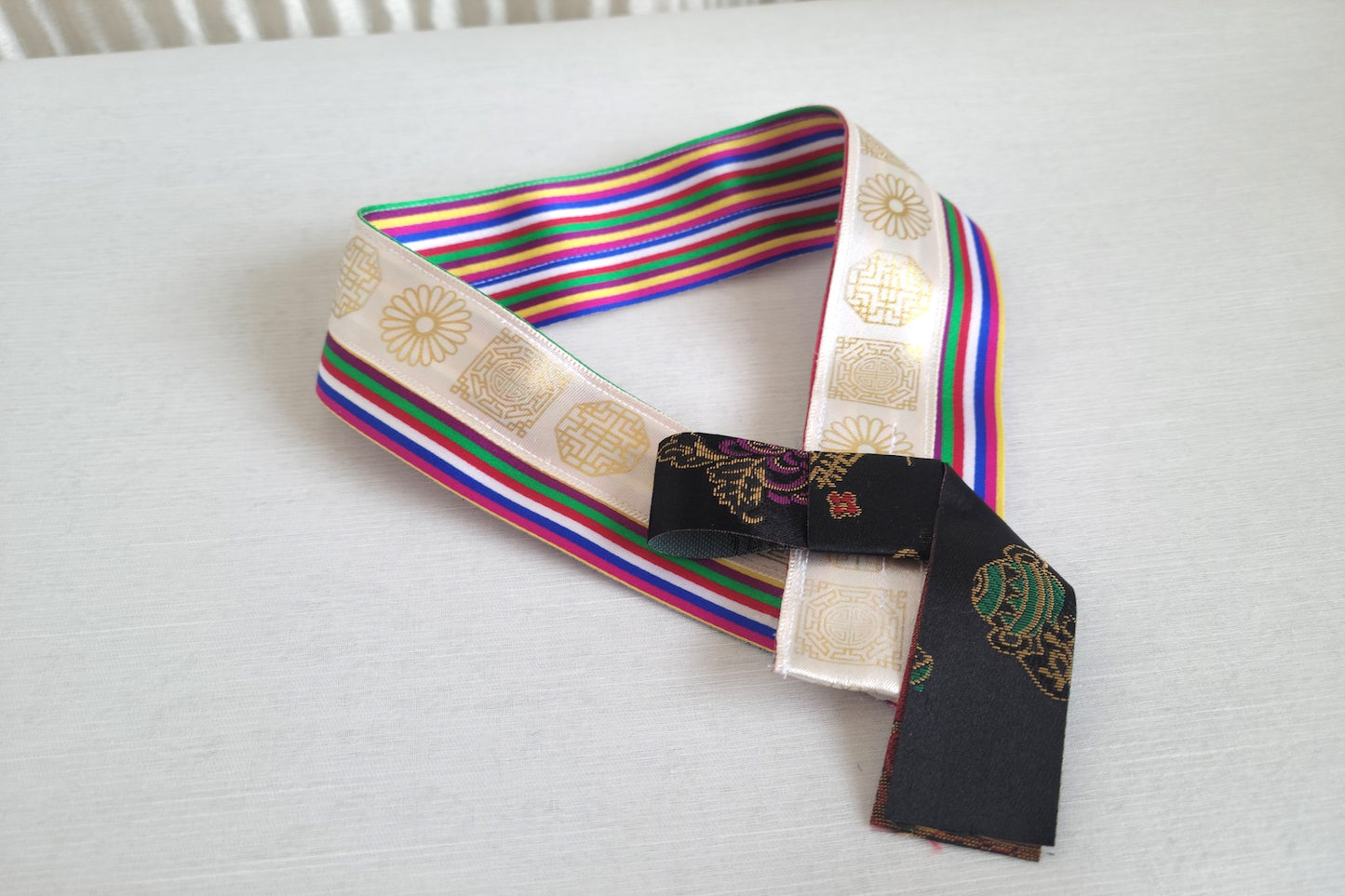 Saekdong Ribbon Hanbok Collar