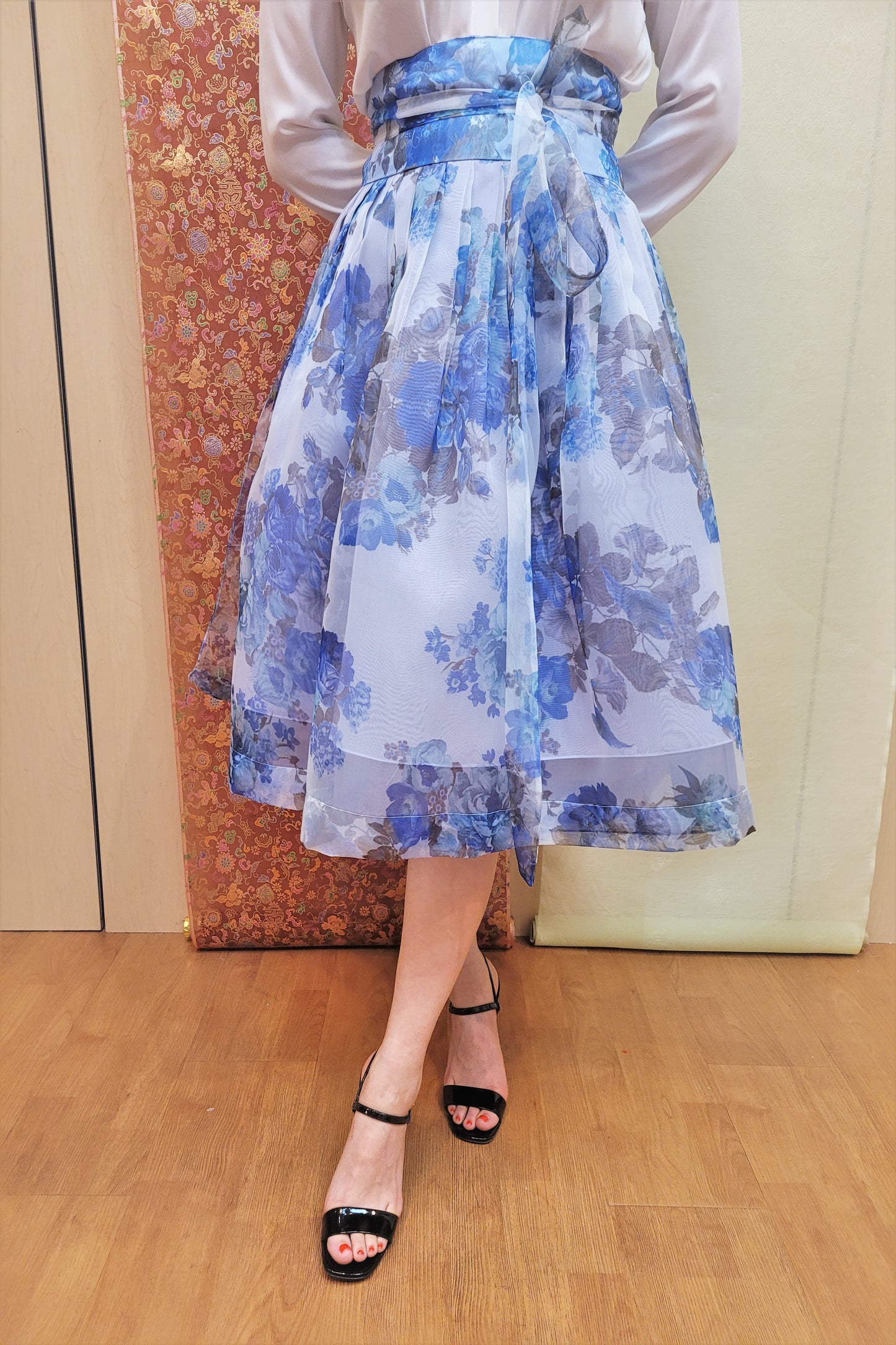 Age of Flora Wrap Skirt