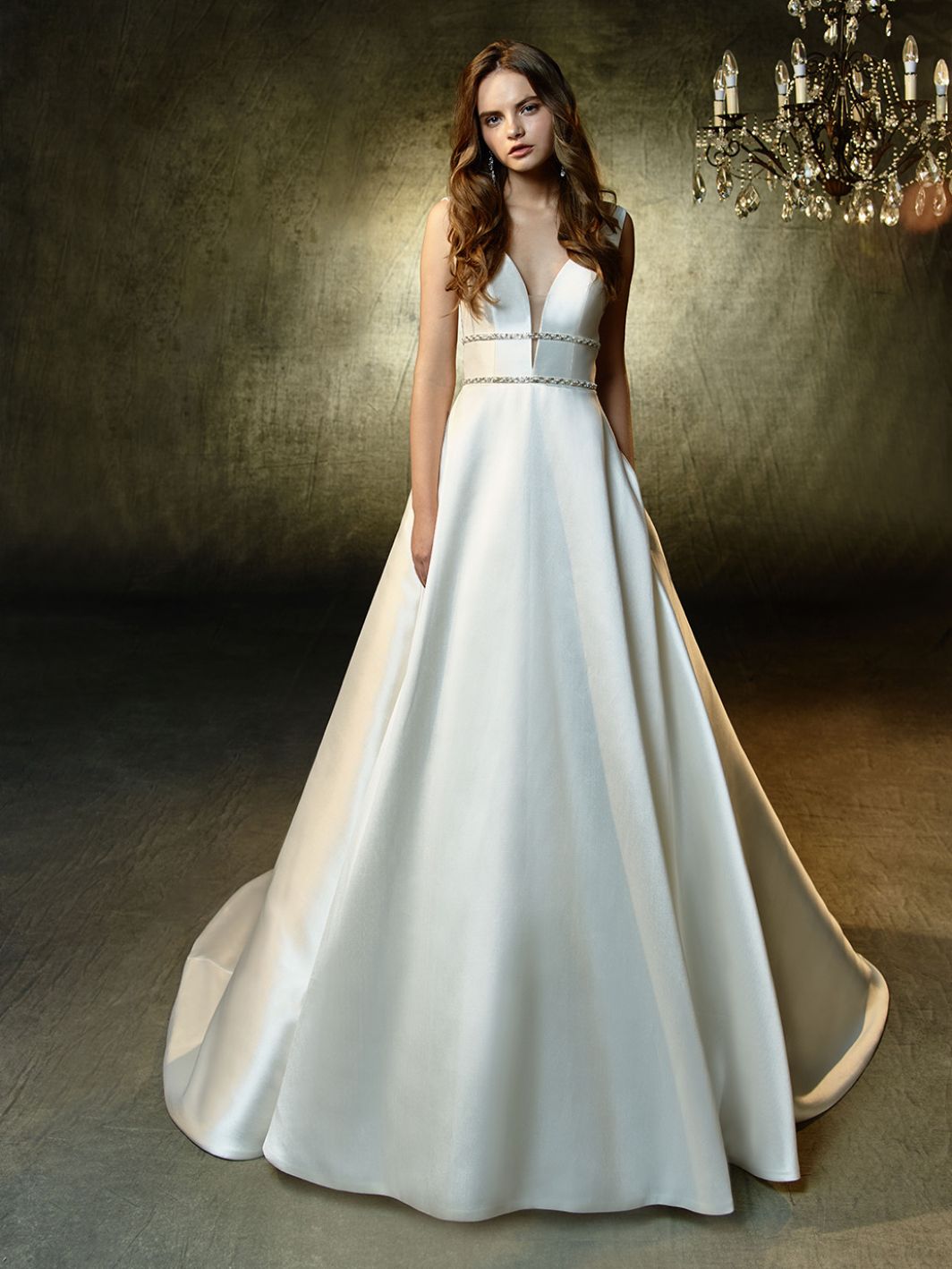 Blue by Enzoani Leandra - LEEHWA WEDDING