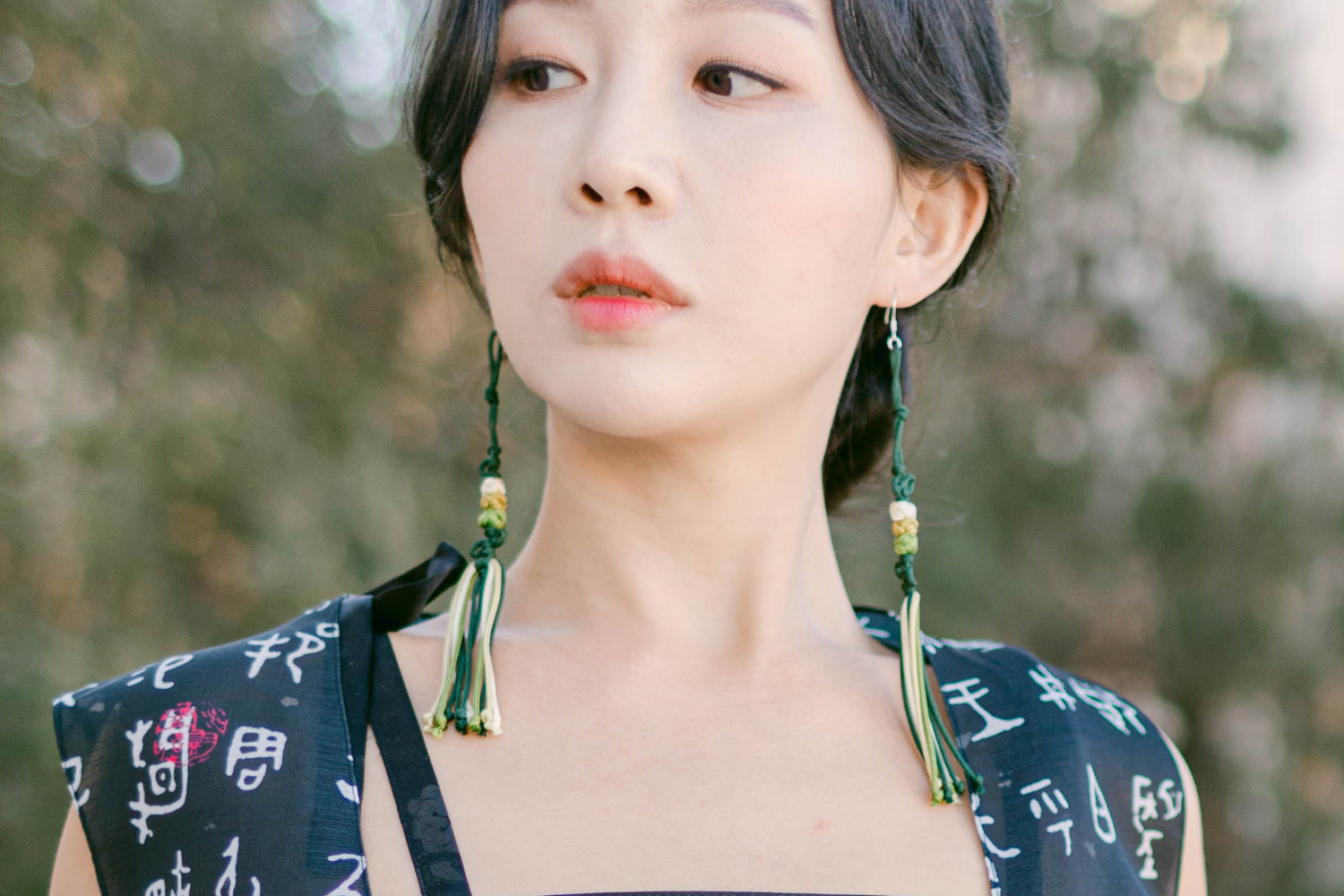 Korean traditional earrings clearance