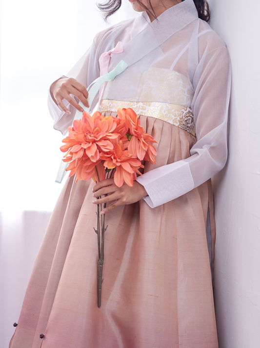 Gray Jeogori Jacket (Double Goreum)