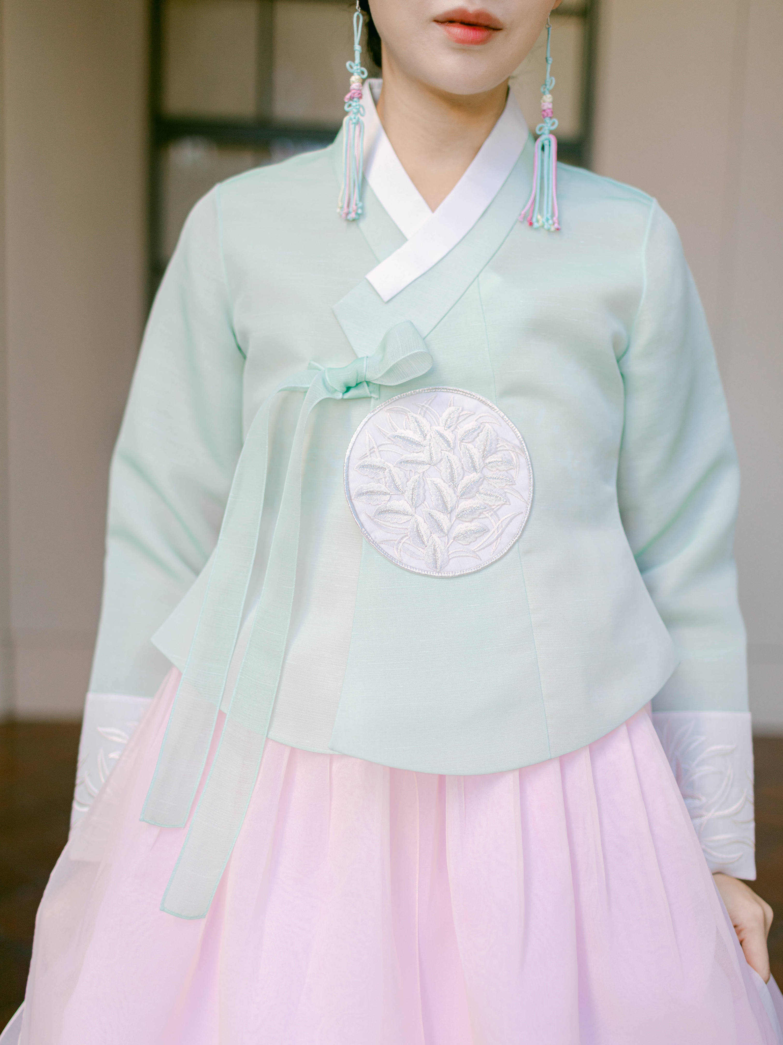 Green Dangui – LEEHWA WEDDING & HANBOK Green Dangui – LEEHWA WEDDING & HANBOK