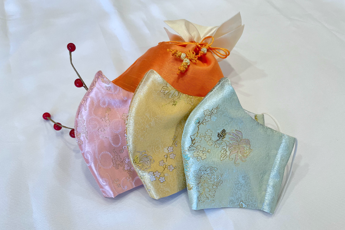 Premium Silk Mask Gift Set LEEHWA WEDDING