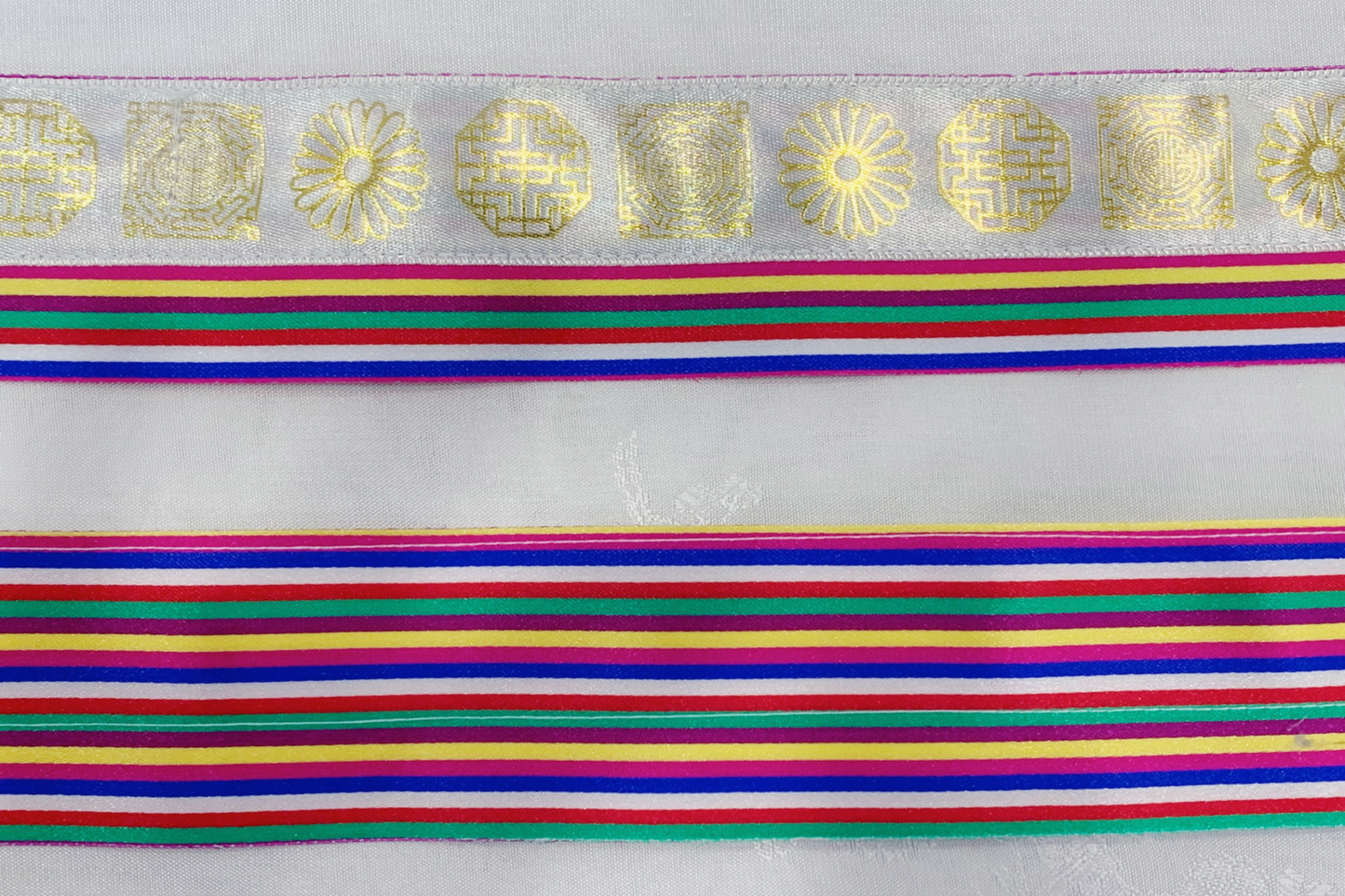 Saekdong Ribbon Hanbok Collar