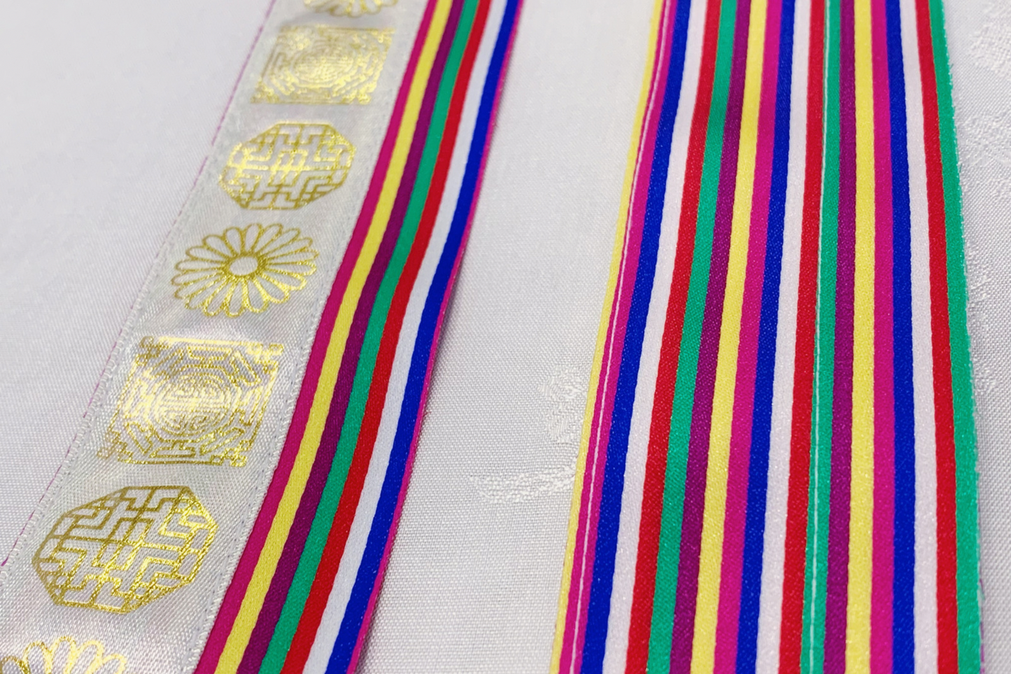 Saekdong Ribbon Hanbok Collar