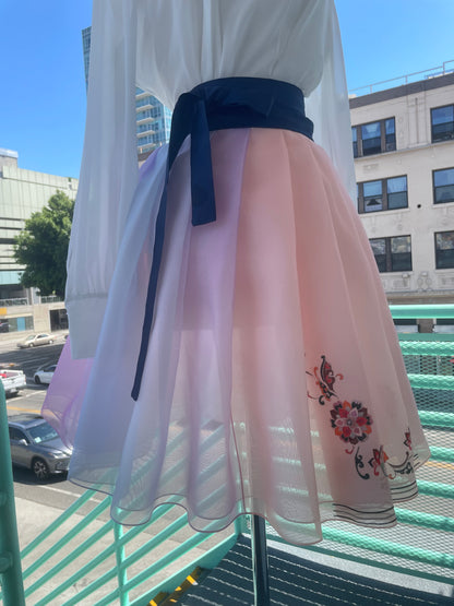 Peach Cloud Skirt