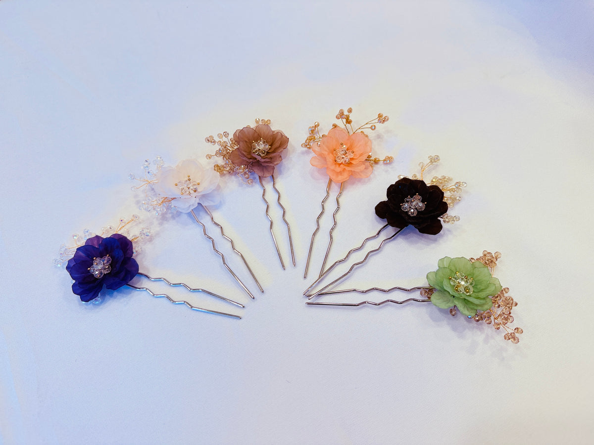 Korean Blossom Floral Hair Pin