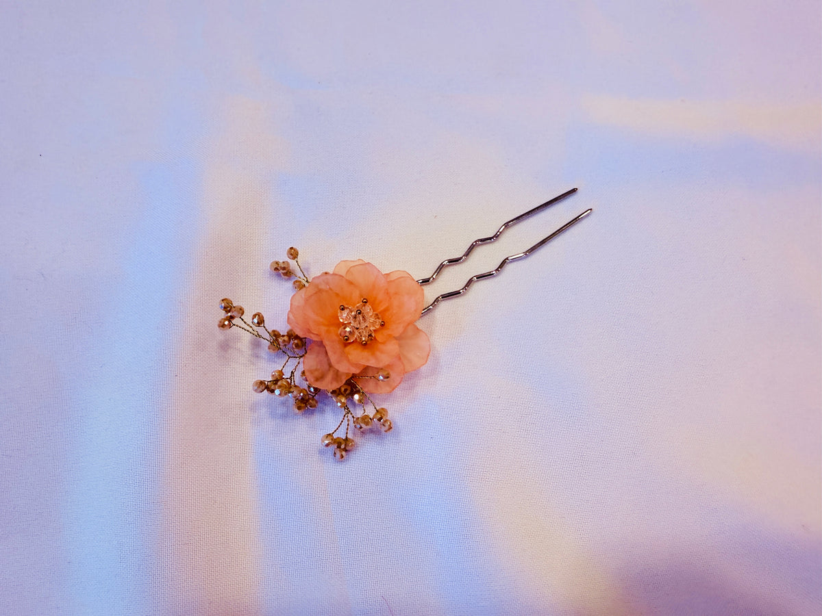 Korean Blossom Floral Hair Pin