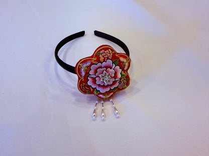 Korean Embroidered Headband