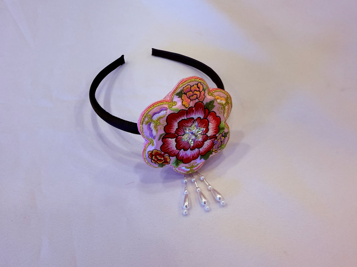 Korean Embroidered Headband