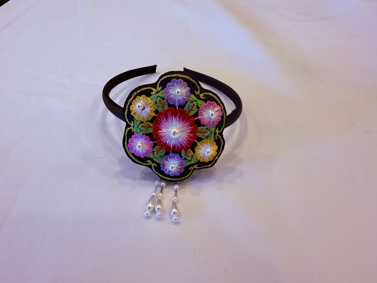 Korean Embroidered Headband