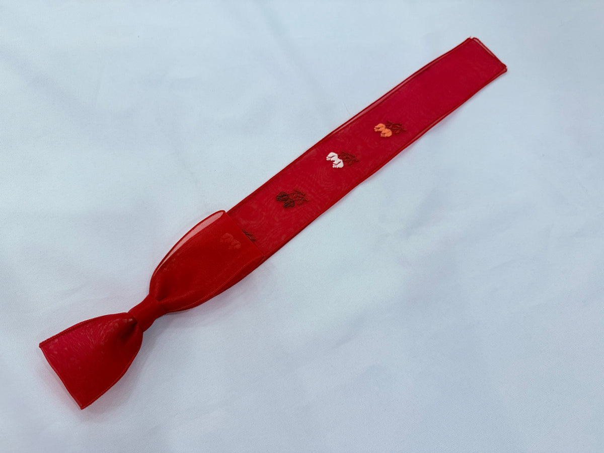 Silk Embroidered Daenggi Hair Pin - LEEHWA WEDDING