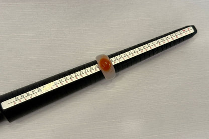 Genuine White Jade Ring