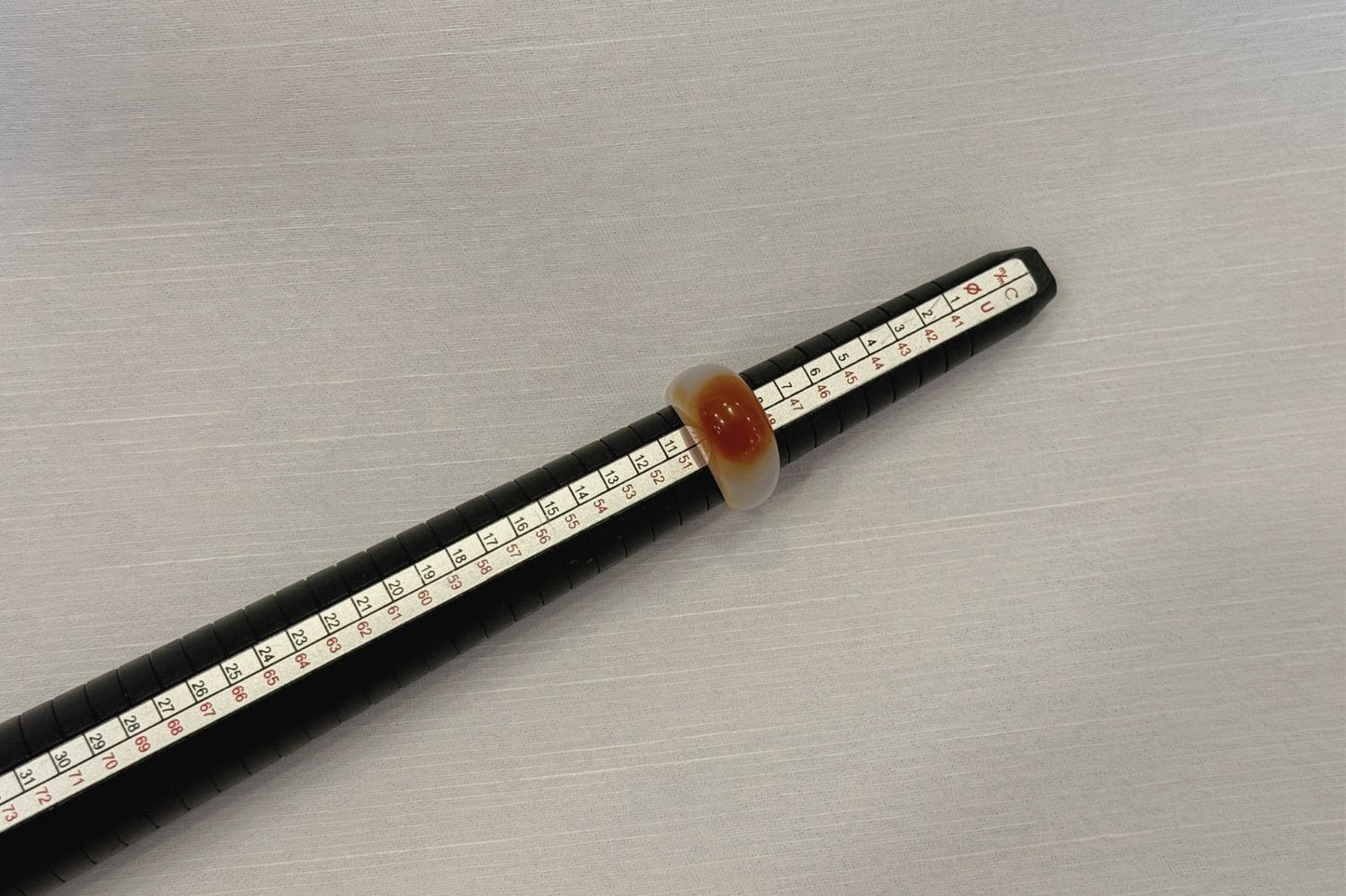 Genuine White Jade Ring