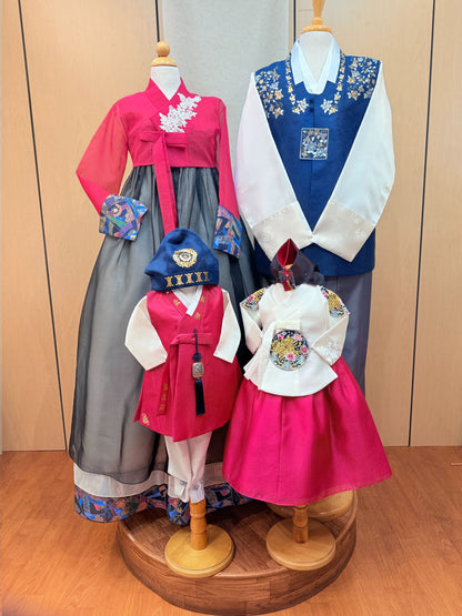 Camellia Hanbok set