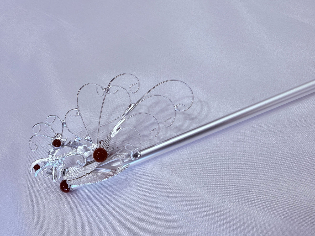 Bridal Silver Bongjam Binyeo