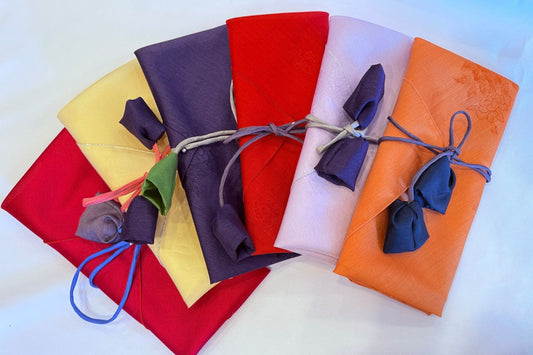 Sustainable silk Bojagi