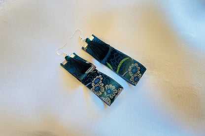 Hunter Green Hanbok Earrings