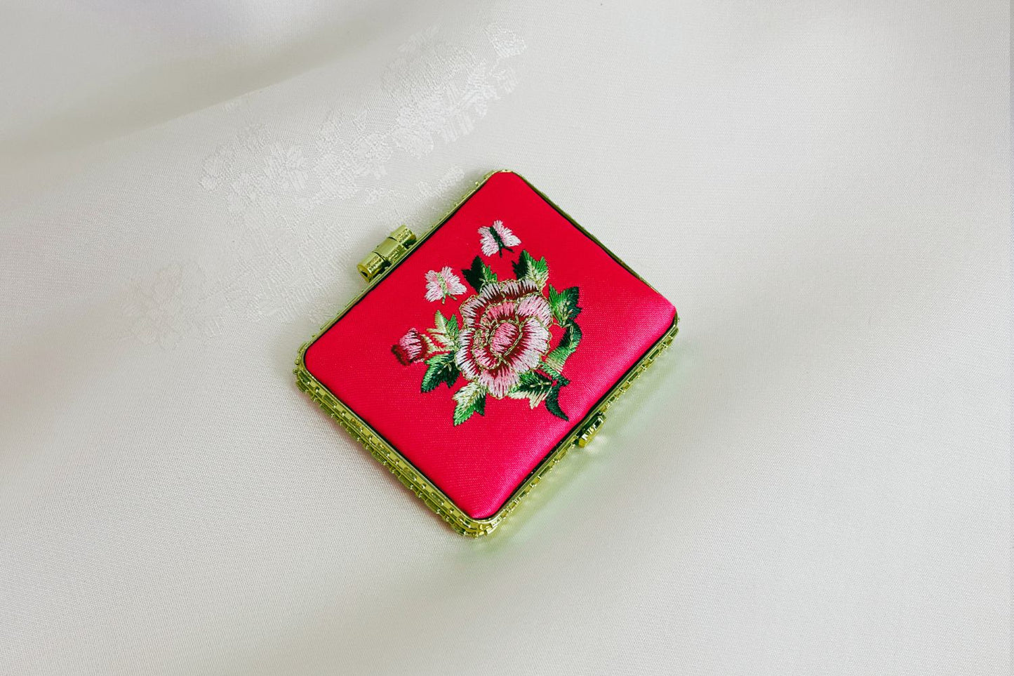 Compact Hanbok Mirror - LEEHWA WEDDING