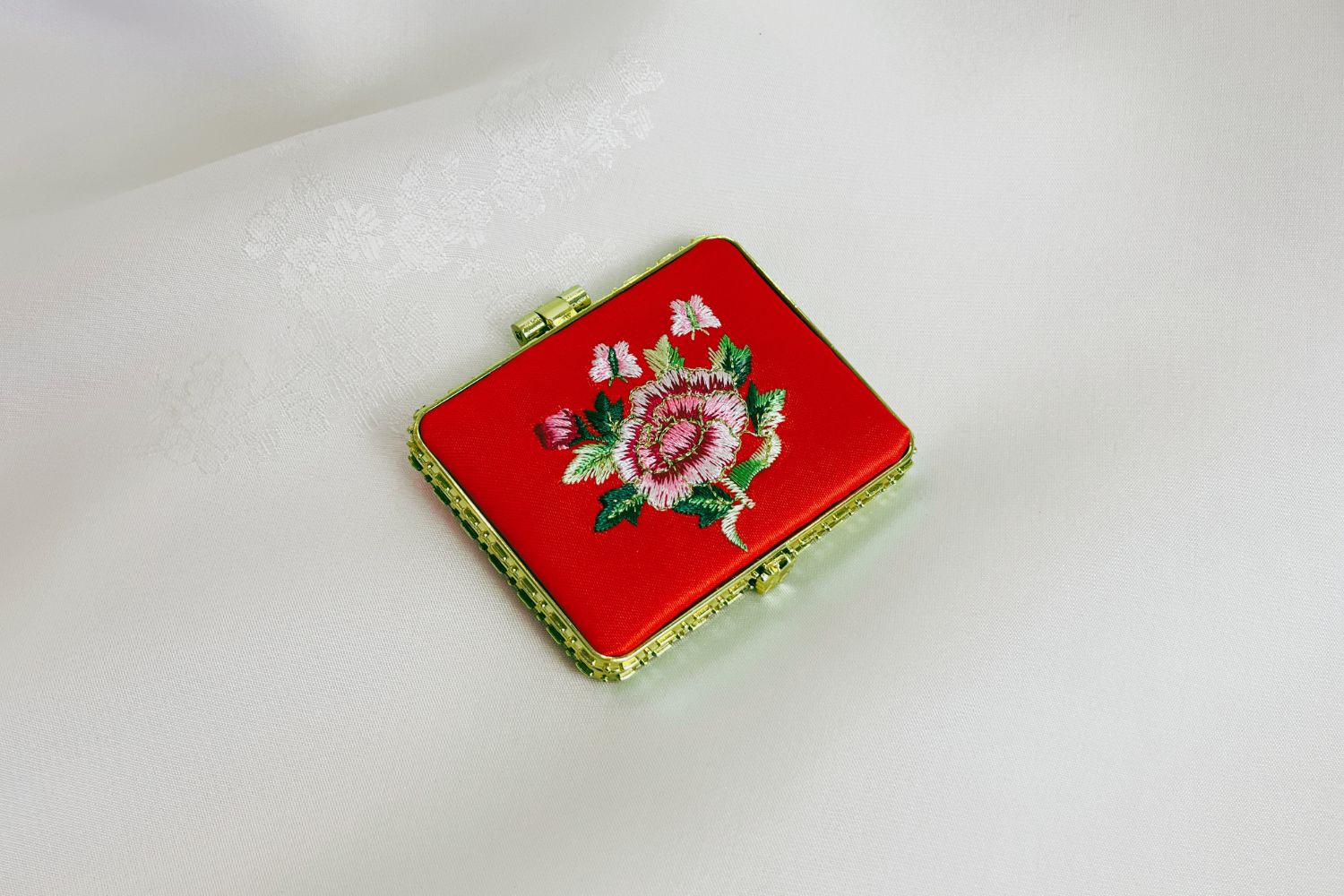 Compact Hanbok Mirror - LEEHWA WEDDING