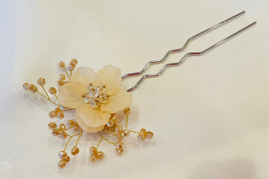 Ornamental Hair Pin (Sand)