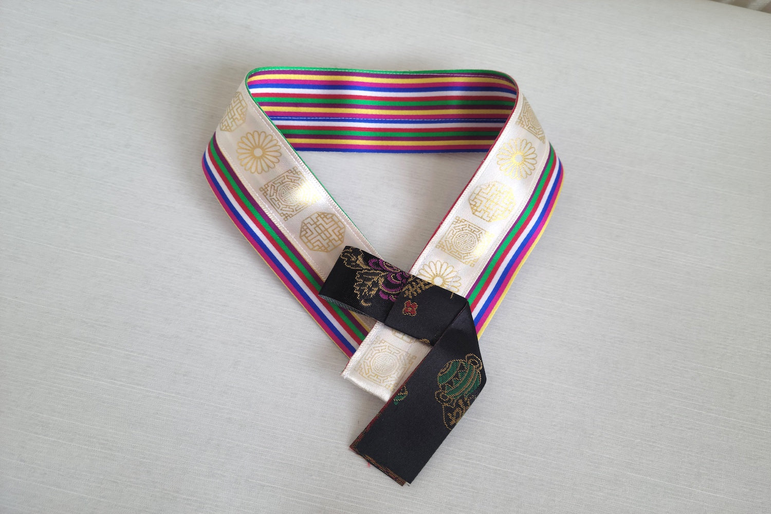 Saekdong Ribbon Hanbok Collar