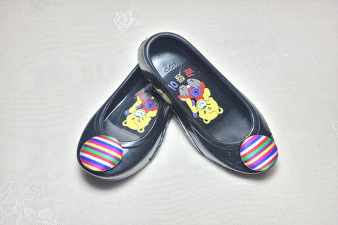 Black Dol Baby Rubber Shoes