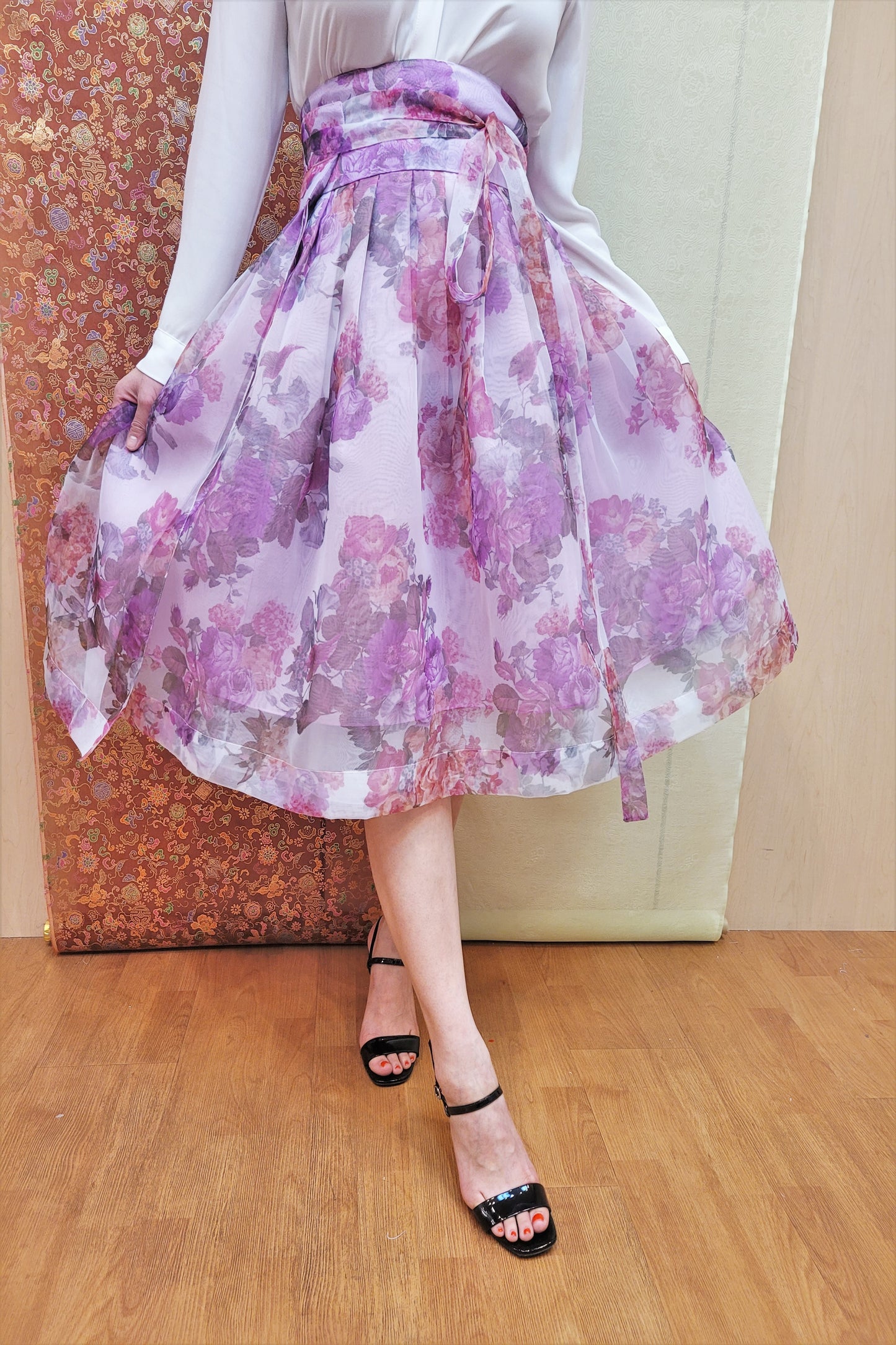 Garden of Wine Wrap Skirt