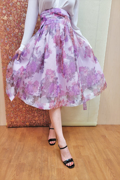 Garden of Wine Wrap Skirt