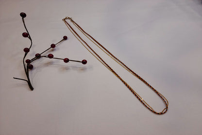 Double Mask Chain with Gold