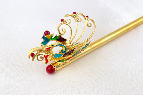 Golden Hour Traditional Korean Hair Pin Ornament