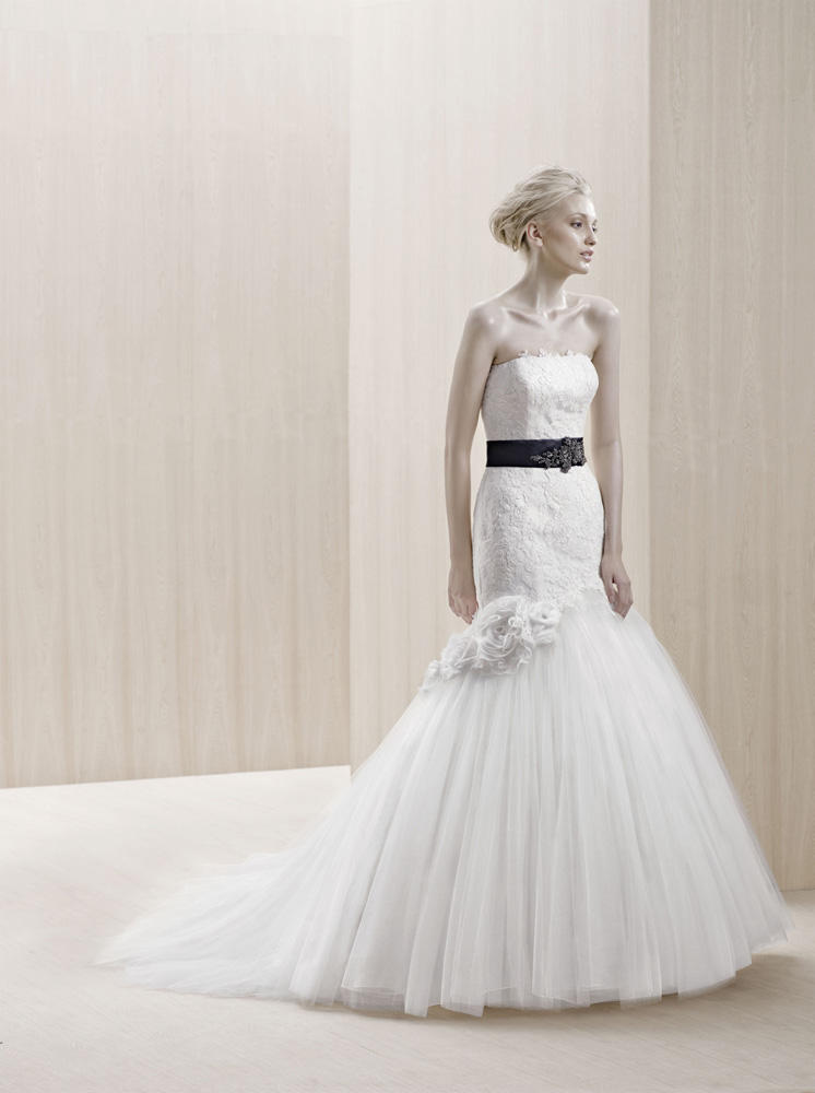 Blue Enzoani Emporia - LEEHWA WEDDING