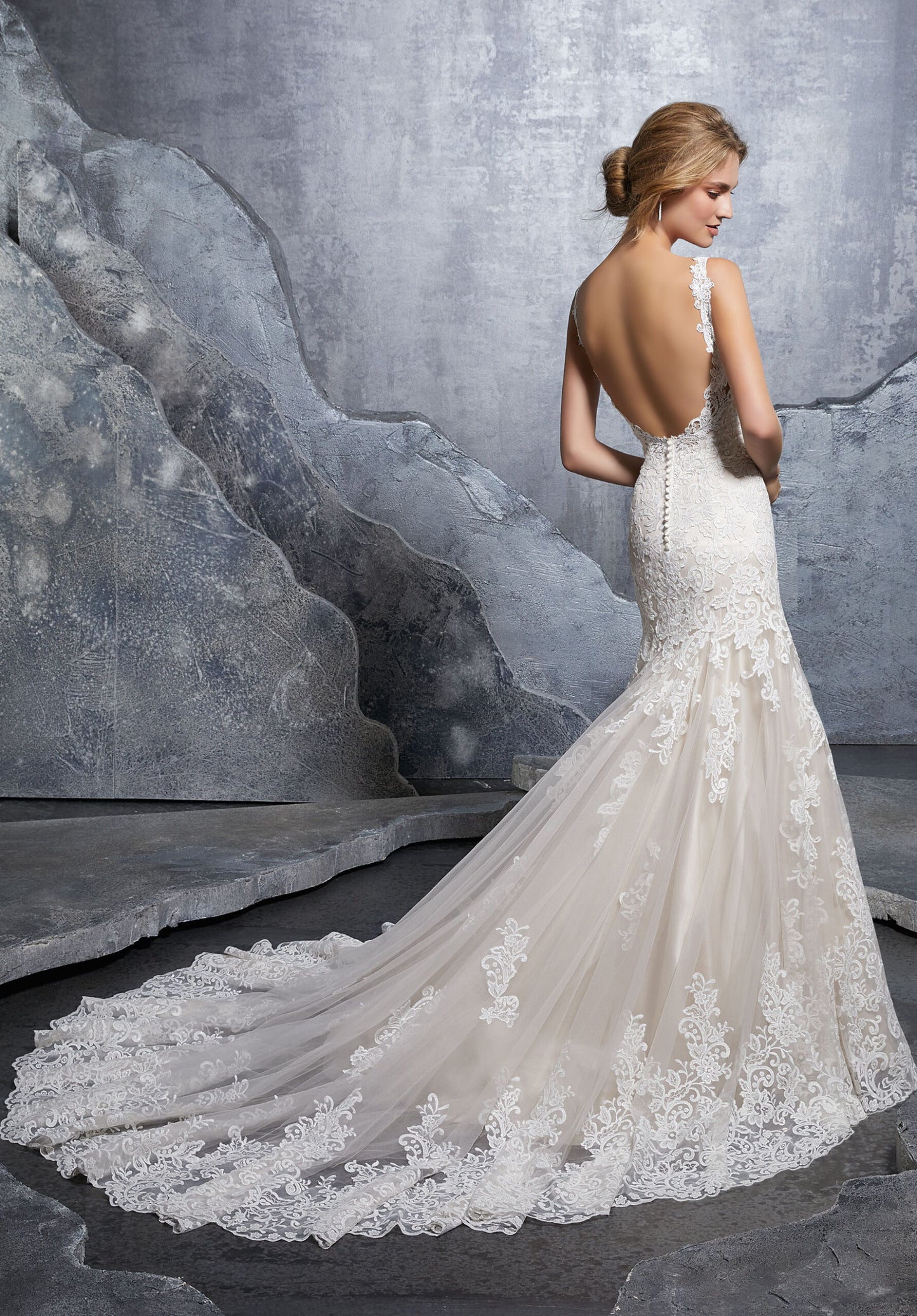 Mori Lee 8218 Krsytal