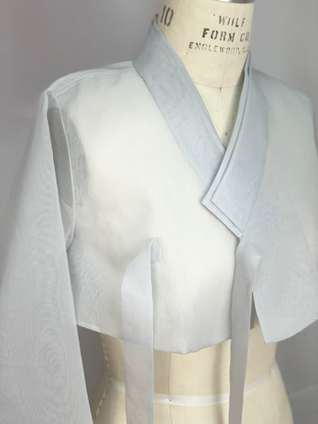 Silver Jeogori Jacket