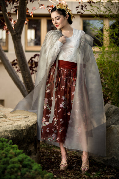 Sheer Skirt Overlay - LEEHWA WEDDING