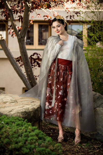 Sheer Skirt Overlay - LEEHWA WEDDING
