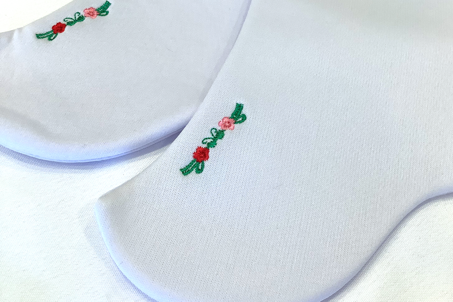 Embroidered Flower Socks (Adult size)