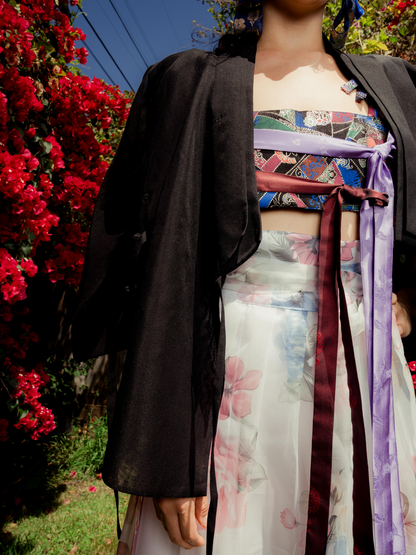 Black Modern Jeogori Jacket