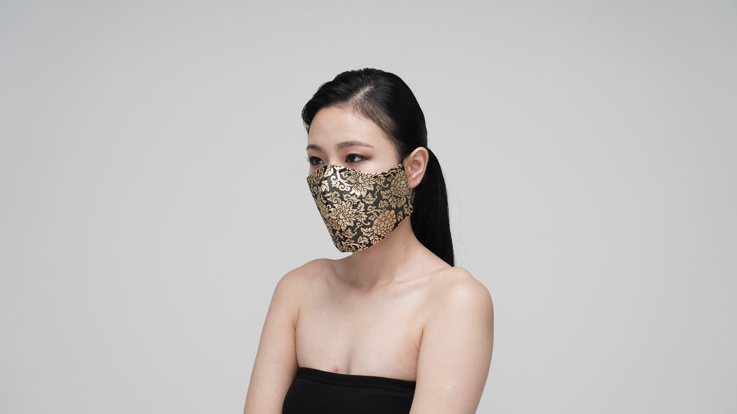 Black Gold Mask - LEEHWA WEDDING