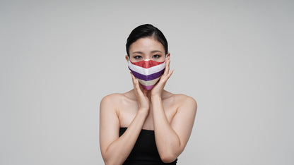 Terra Cotta Rainbow Mask - LEEHWA WEDDING
