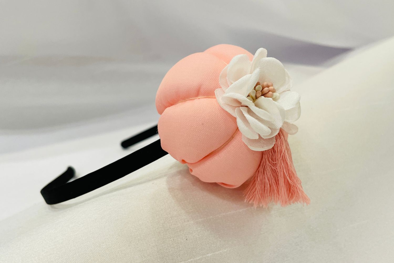 Peach Newest Design girl headband