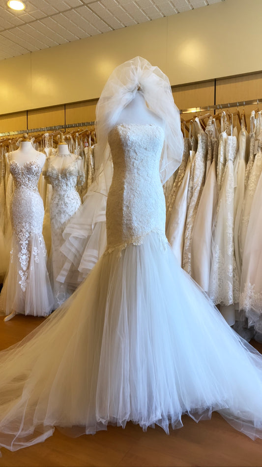 Blue Enzoani Emporia - LEEHWA WEDDING
