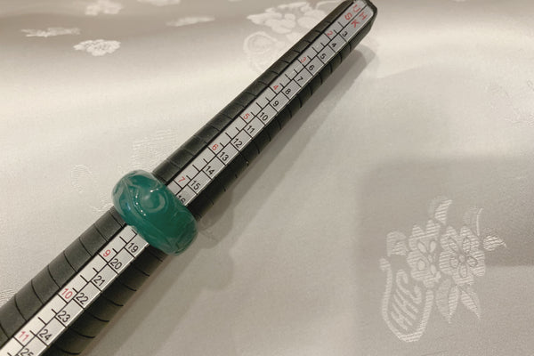 Genuine Green Jade Ring