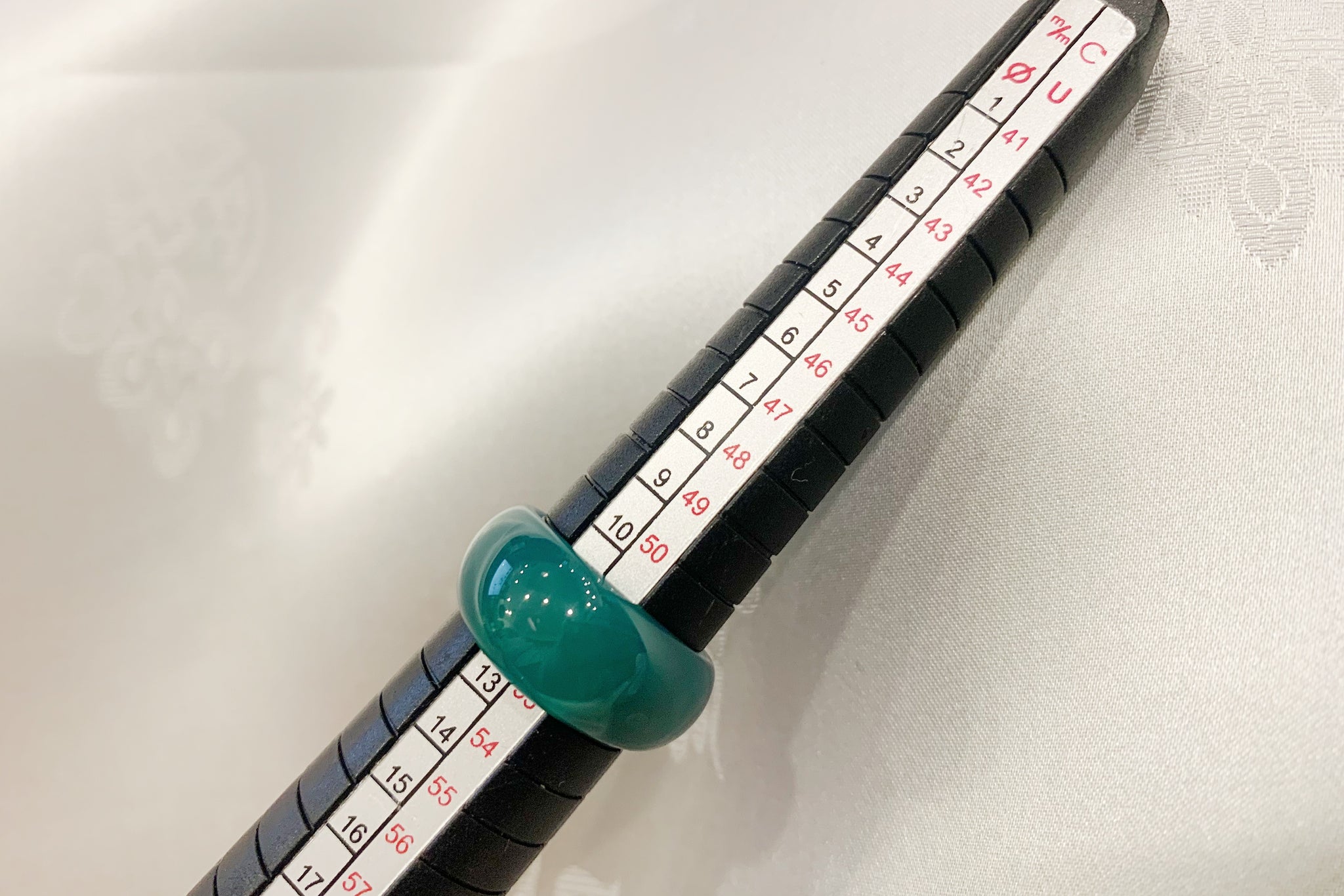 Genuine Green Jade Ring